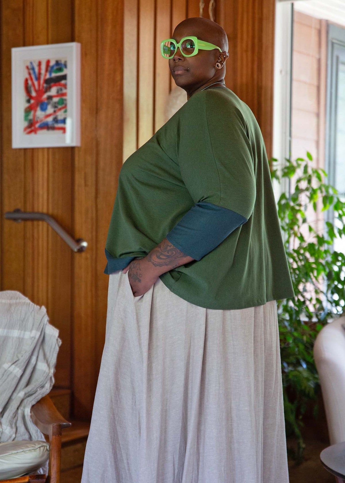 Elise Boxy Sweater -Zero Waste