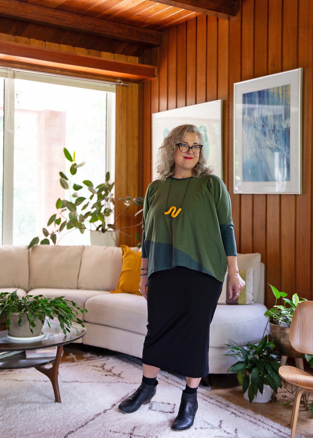 Elise Boxy Sweater -Zero Waste