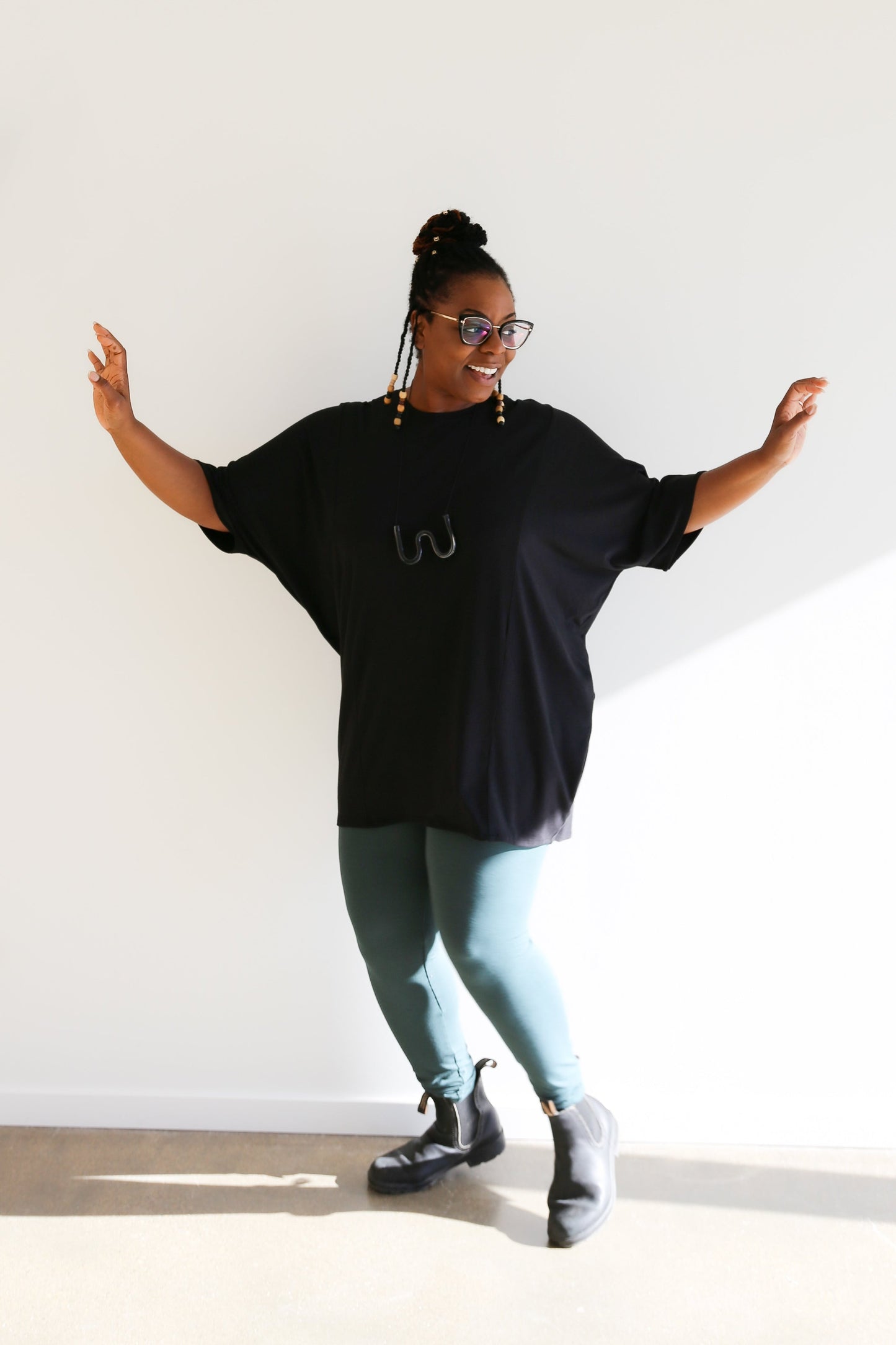 Lily Leggings -Full Length -Pine