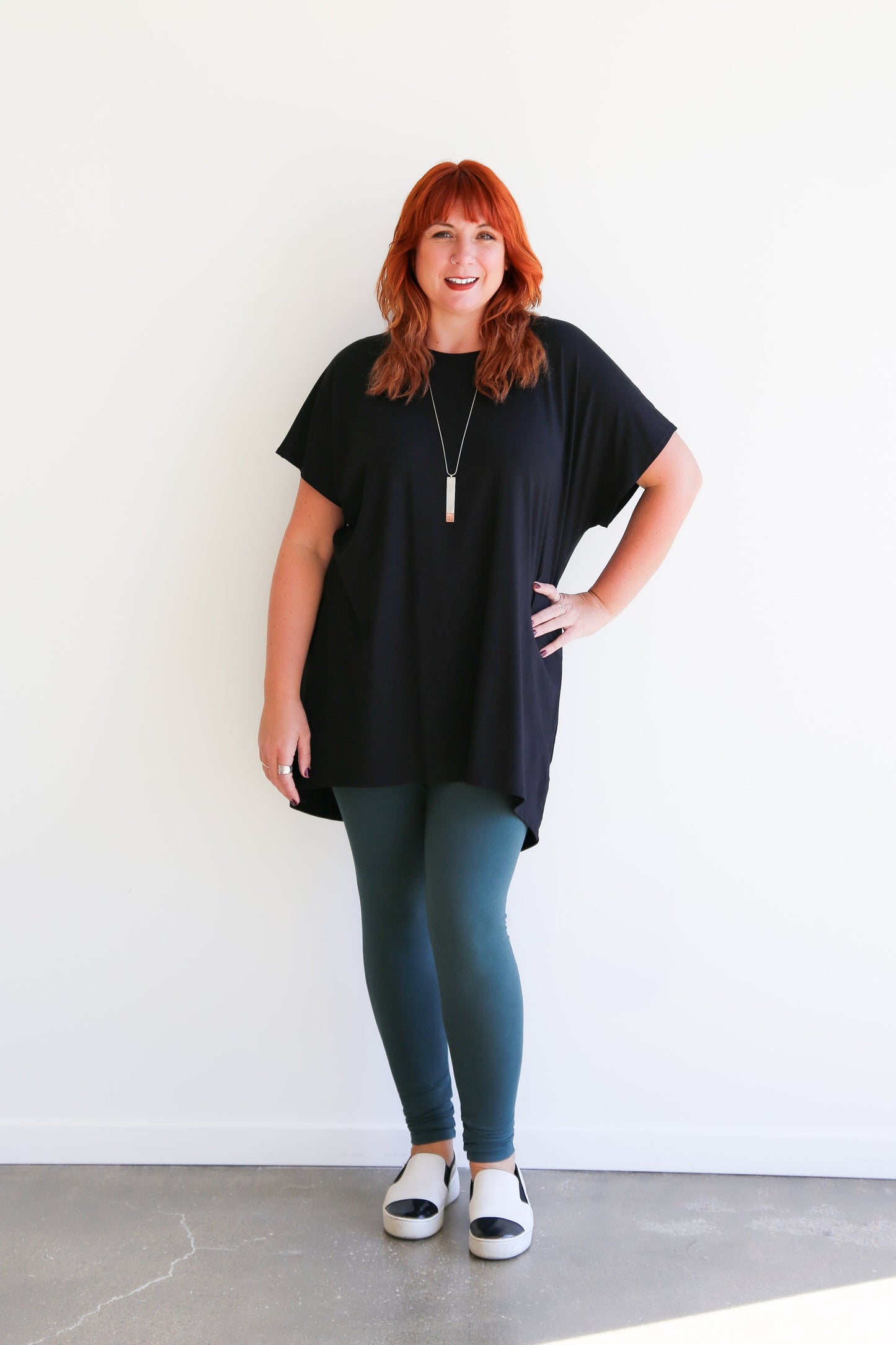 Lily Leggings -Full Length -Pine