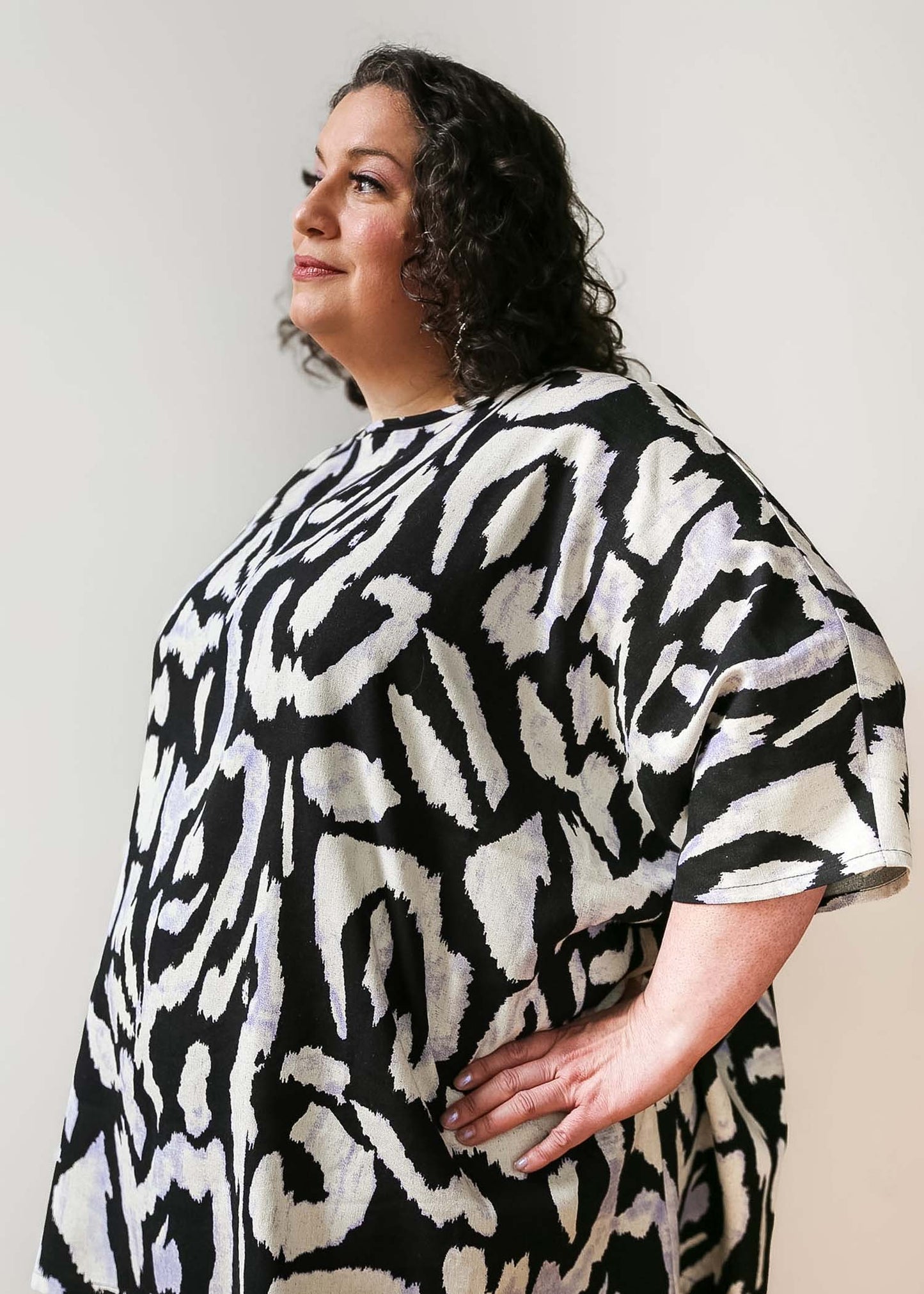 Sandy Tunic -Linen Blend -Print