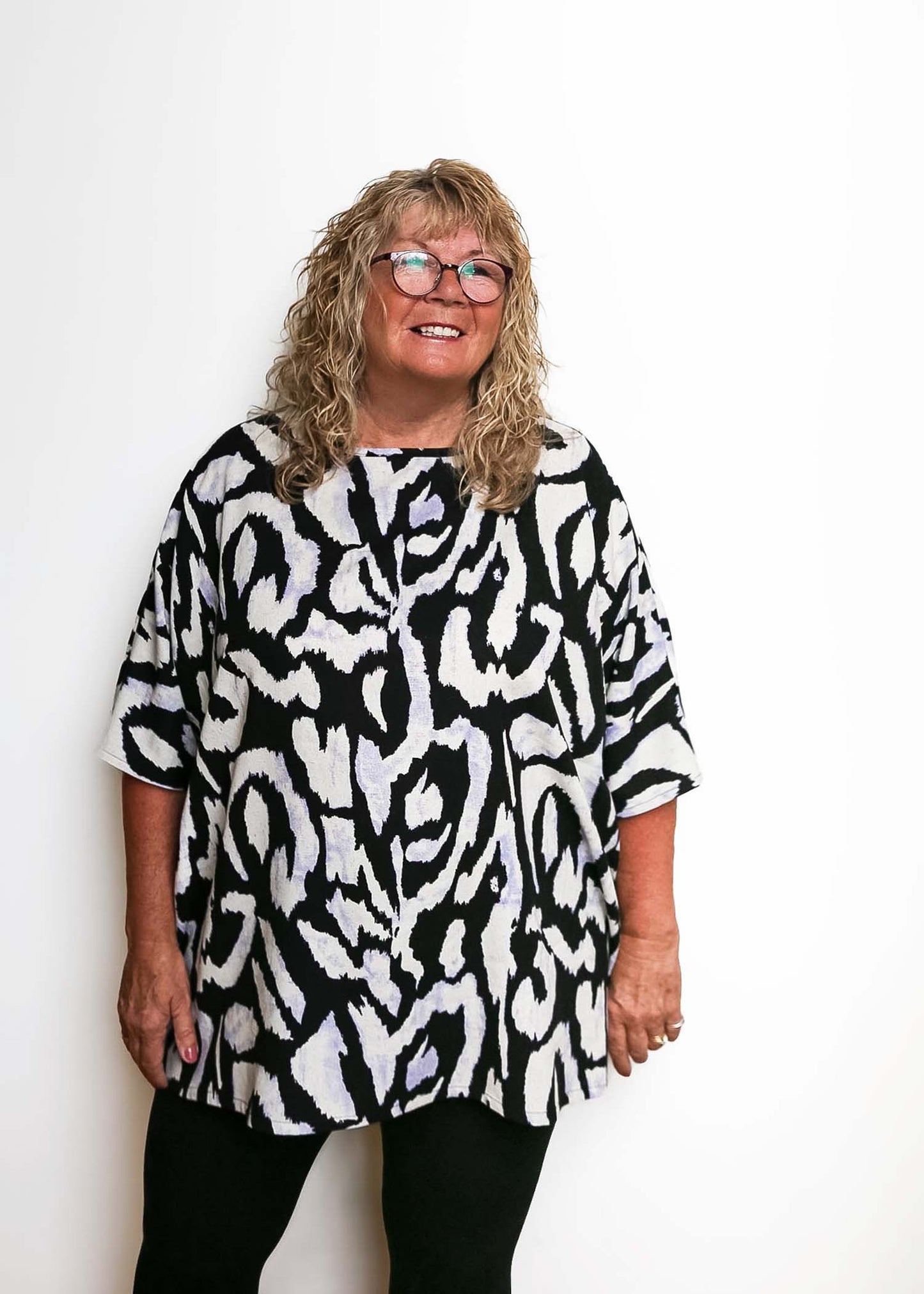 Sandy Tunic -Linen Blend -Print