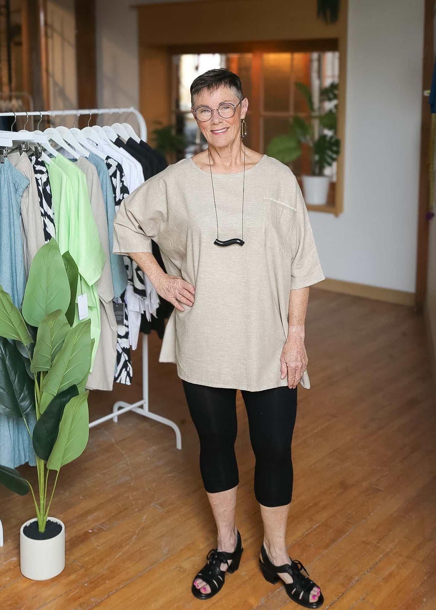 Sandy Tunic -Hemp -Pacifica or Sand