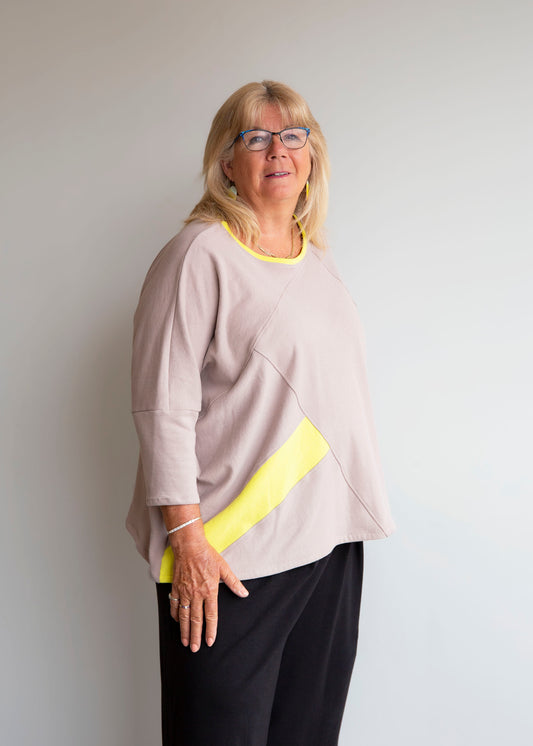 Zero Waste -Elise Boxy Sweater -C