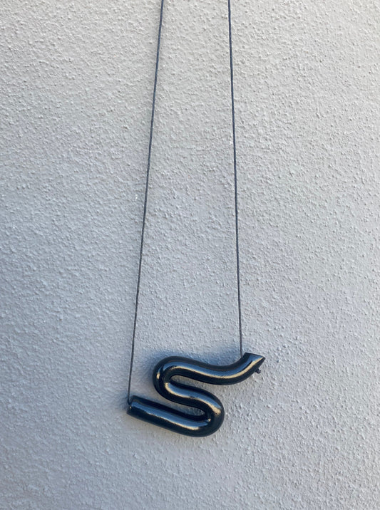 Bare-No-Tools -Large Squiggle Necklace