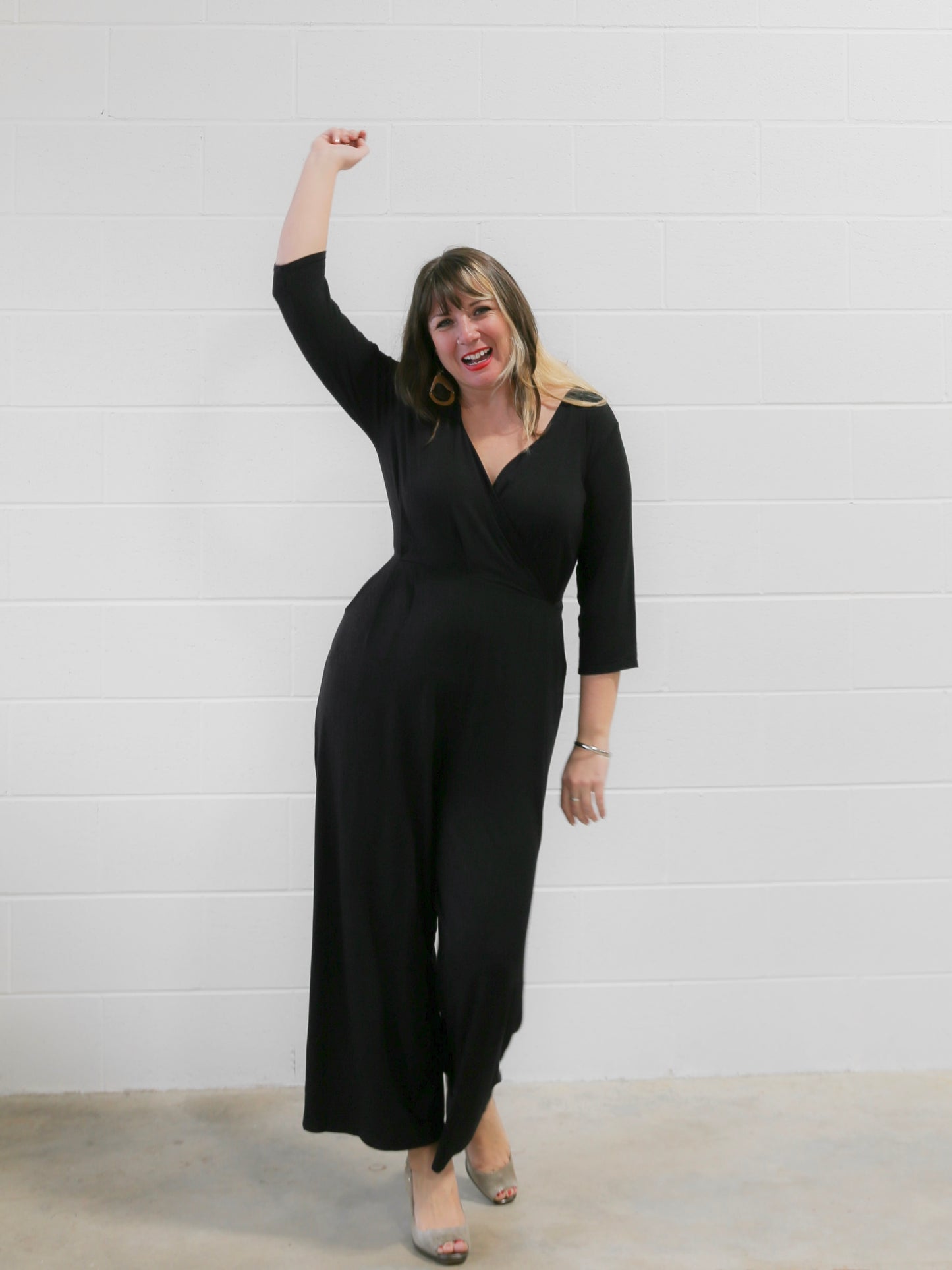 Christine V-Neck Jumpsuit