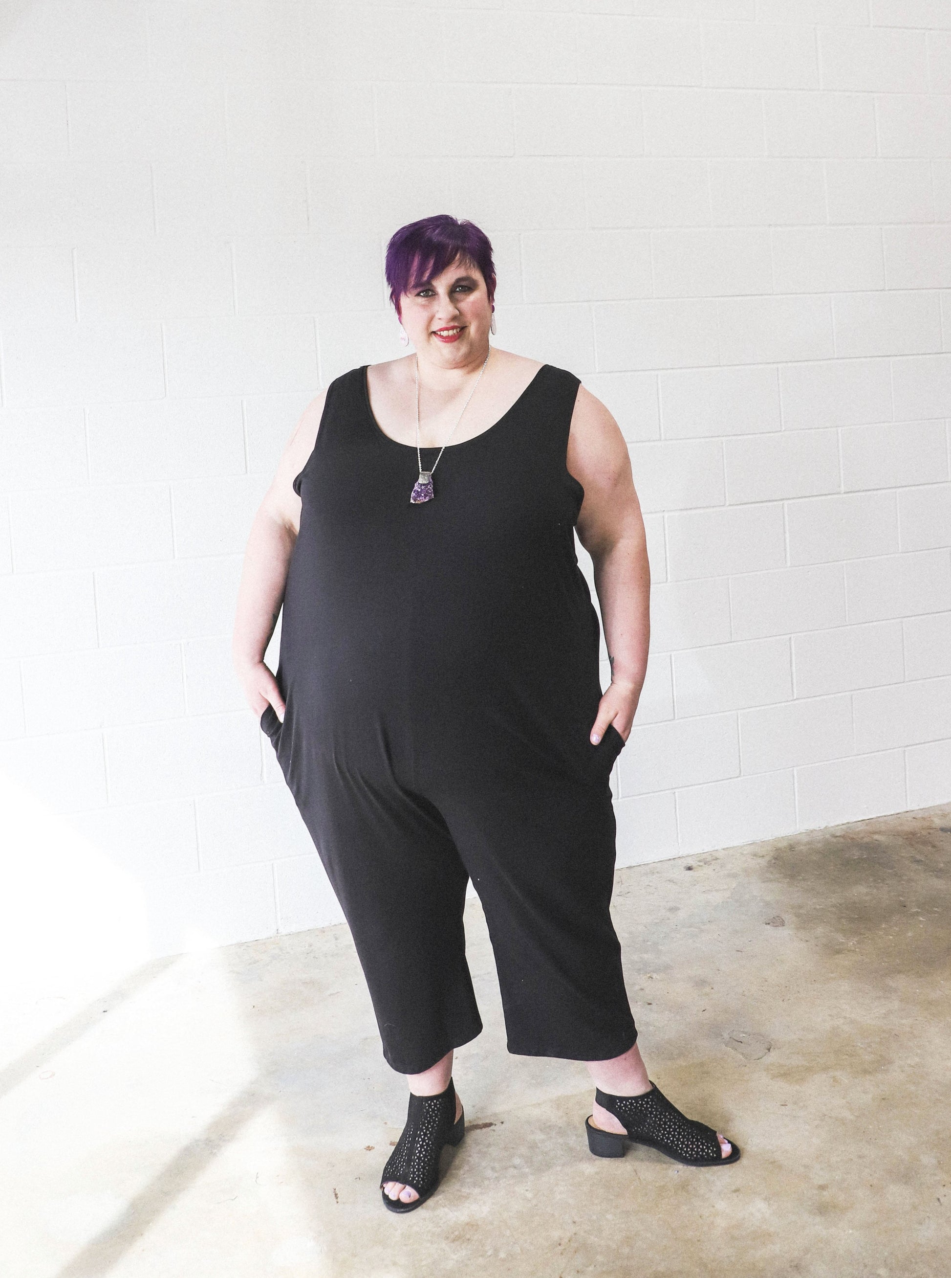 LEG-9 {Easy Rider} Black Leggings PLUS SIZE 3X